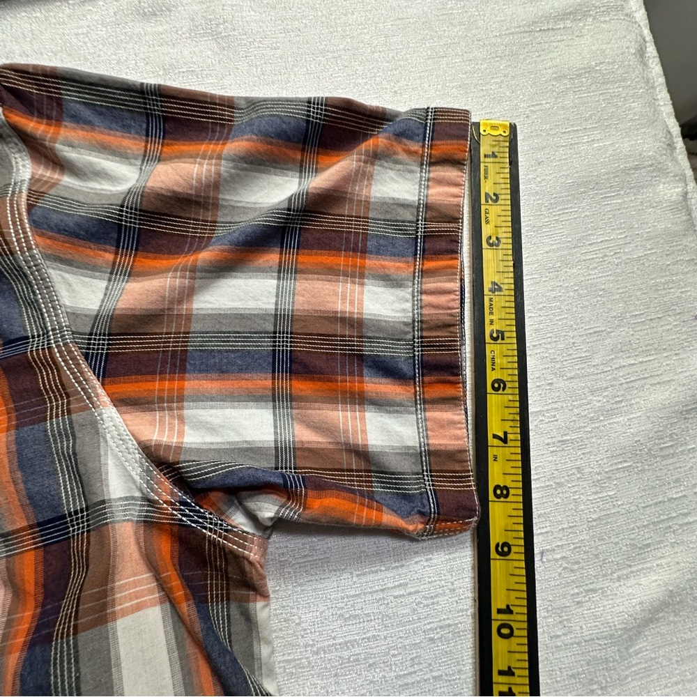Dakota Grizzly Casual Men's Short Sleeve Button-up Plaid Shirt XXL - Picture 9 of 10